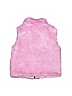 OshKosh B'gosh 100% Polyester Pink Faux Fur Vest Size 6 - photo 2
