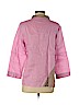 British India Classics 100% Linen Pink 3/4 Sleeve Blouse Size 9 - photo 2
