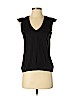 Vanessa Bruno 100% Cotton Black Short Sleeve Top Size Sm (1) - photo 1