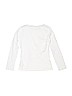 Beautees 100% Cotton White Long Sleeve Top Size L (kids) - photo 2