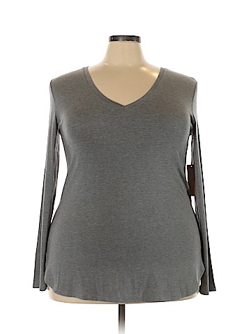 Halogen Long Sleeve Top (view 1)