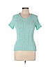 Preswick & Moore Blue Short Sleeve Top Size S (petite) - photo 1