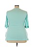 Simply Noelle Blue 3/4 Sleeve Top Size XXL - photo 2