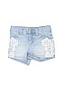 Justice Blue Denim Shorts Size 8 - photo 1