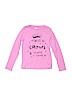 OshKosh B'gosh 100% Cotton Graphic Pink Long Sleeve T-Shirt Size 10 - photo 1
