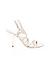 Nine West Silver Heels Size 7 (wide) - photo 1