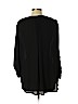 Lush 100% Polyester Black 3/4 Sleeve Blouse Size XL - photo 2