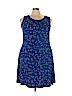 Apt. 9 Blue Casual Dress Size 2X - photo 1