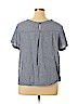Old Navy Blue Short Sleeve Top Size XL - photo 2