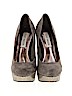Steve Madden 100% Leather Gray Heels Size 6 1/2 - photo 2