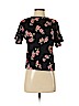 14th & Union Black Short Sleeve Top Size XS (petite) - photo 1