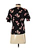 14th & Union Black Short Sleeve Top Size XS (petite) - photo 2