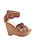BCBGeneration Brown Wedges Size 7 1/2 - photo 1