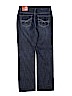 Bailey's Point 100% Cotton Solid Blue Jeans Size 14 - photo 2