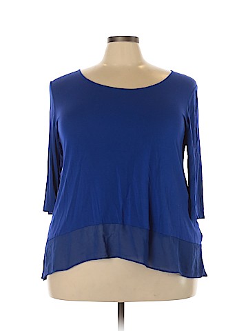 Ellen Tracy 3/4 Sleeve Top (view 1)