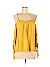 Forever 21 Yellow Long Sleeve Blouse Size M - photo 1