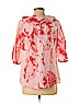 Etcetera Pink 3/4 Sleeve Blouse Size 8 - photo 2