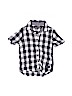 DKNY 100% Cotton Black Short Sleeve Button-Down Shirt Size 5 - photo 1