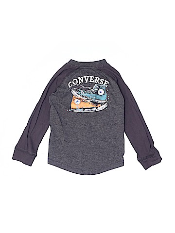 Converse One Star Long Sleeve Henley (view 2)