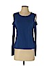 Soft Surroundings Blue Long Sleeve Top Size S (petite) - photo 1