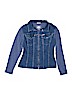 Assorted Brands 100% Cotton Blue Long Sleeve Button-Down Shirt Size M (kids) - photo 1