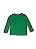 The Children's Place 100% Cotton Green Long Sleeve T-Shirt Size 5 - 6 - photo 2