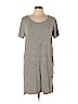 Heart Hips Gray Casual Dress Size L - photo 1
