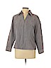 Croft & Barrow 100% Polyester Gray Jacket Size L (petite) - photo 1