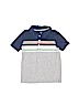 Carter's 100% Cotton Stripes Blue Short Sleeve Polo Size 4T - photo 1