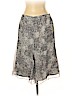 Armani Collezioni 100% Silk Gray Silk Skirt Size 12 - photo 2