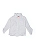 Joe Fresh 100% Cotton Print White Long Sleeve Button-Down Shirt Size 4T - photo 1