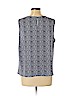 Christopher & Banks Blue Sleeveless Blouse Size XL (petite) - photo 2