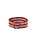 Unbranded Stripes Burgundy Belt Size XL - photo 1