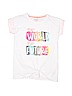 Cat & Jack Graphic White Short Sleeve T-Shirt Size 14 - 16 - photo 1