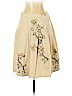 Etcetera 100% Cotton Tan Casual Skirt Size 0 - photo 1