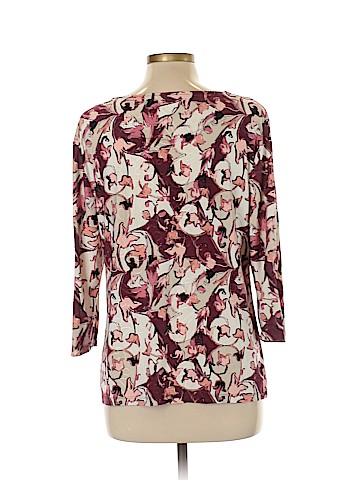 JM Collection 3/4 Sleeve Top (view 2)