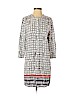 Ann Taylor LOFT 100% Rayon White Casual Dress Size M (petite) - photo 1