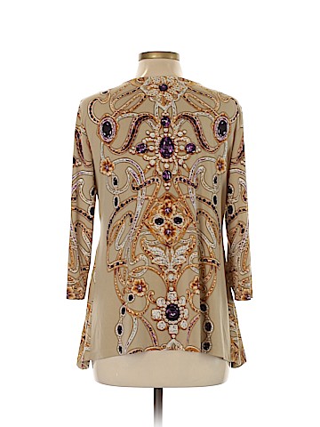 JM Collection 3/4 Sleeve Top (view 2)