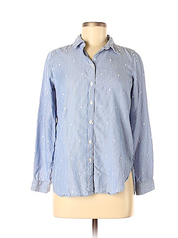 Ann Taylor LOFT Long Sleeve Button-Down Shirt (view 1)
