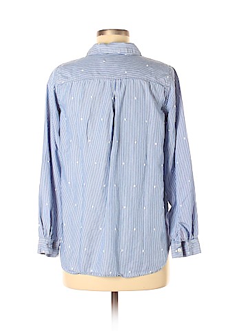 Ann Taylor LOFT Long Sleeve Button-Down Shirt (view 2)