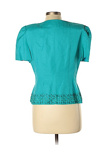 Donna Morgan Short Sleeve Blouse (view 2)