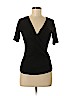 Carlisle Black Short Sleeve Top Size M - photo 1