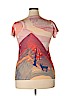 Threadless 100% Polyester Red Short Sleeve T-Shirt Size 2X - photo 2