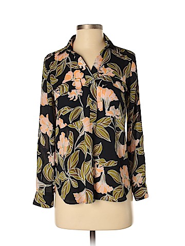 Ann Taylor Long Sleeve Blouse (view 1)
