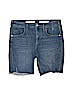 Pilcro and The Letterpress Blue Denim Shorts Size 28 waist (petite) - photo 1