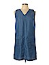 New Directions Blue Casual Dress Size M (petite) - photo 1