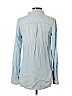 Merona 100% Lyocell Blue Long Sleeve Button-Down Shirt Size S (petite) - photo 2
