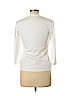Lafayette 148 New York White 3/4 Sleeve Top Size M - photo 2