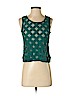 Ann Taylor LOFT Outlet Teal Sleeveless Blouse Size XS (petite) - photo 1