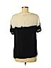 Vince. Black Short Sleeve Blouse Size M - photo 2